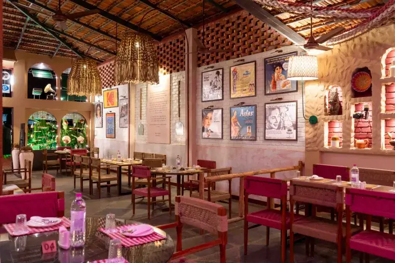 Gulaabo Ji restaurant dining area view